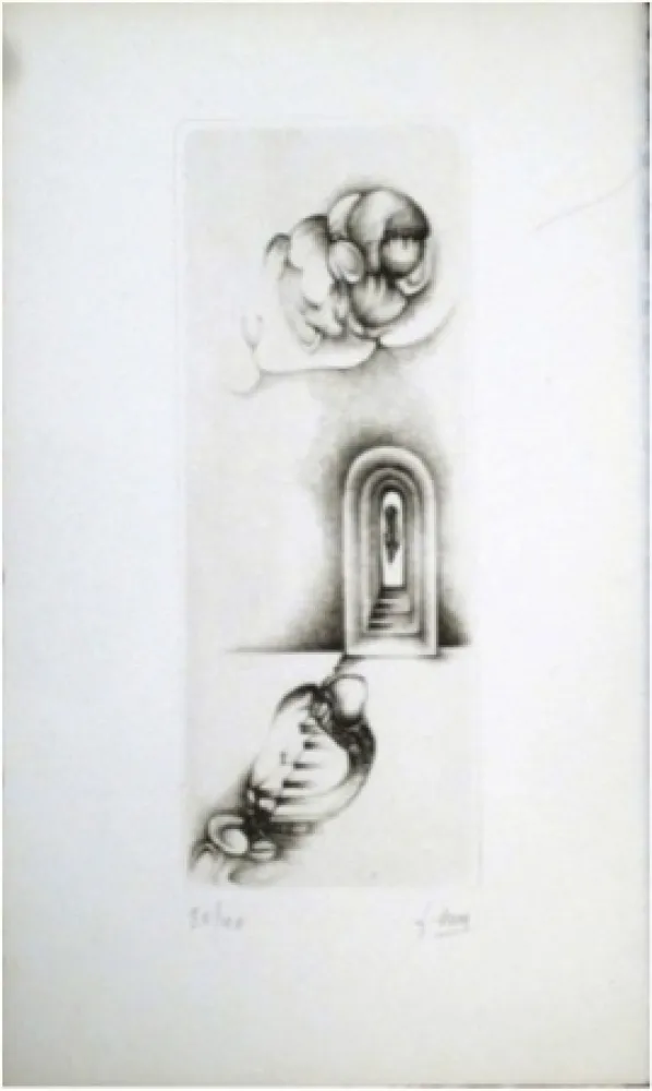 Grabado Deux - Gris 4