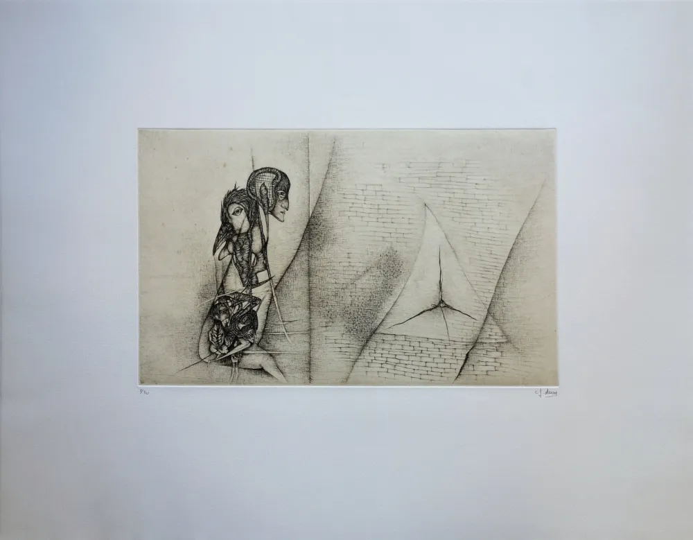 Grabado Deux - La question