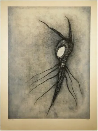 Litografía Deux - La Vingtième racine cosmique