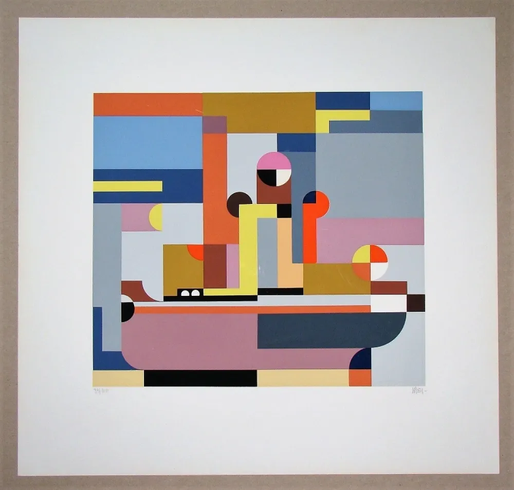 Serigrafía Dexel - Dampfschiff