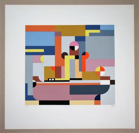 Serigrafía Dexel - Dampfschiff