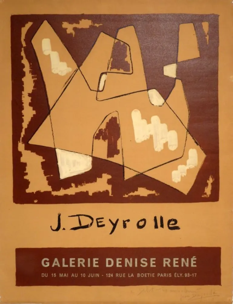 Cartel Deyrolle - Jean Deyrolle