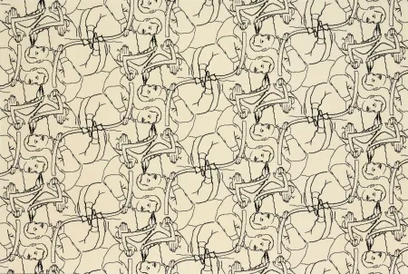 Litografía Dheedene - Octopus - White