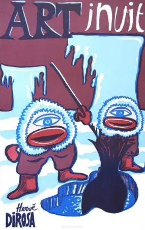 Litografía Di Rosa - Affiche ART INUIT