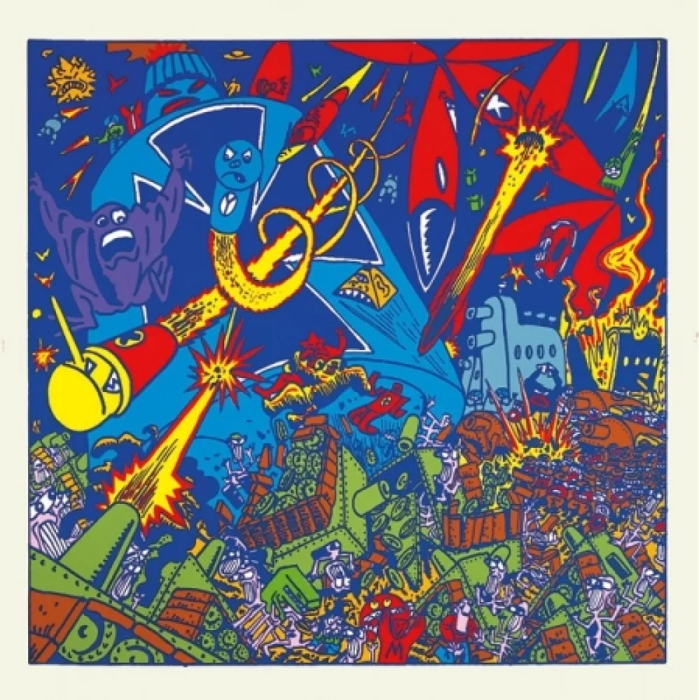 Serigrafía Di Rosa - Bataille