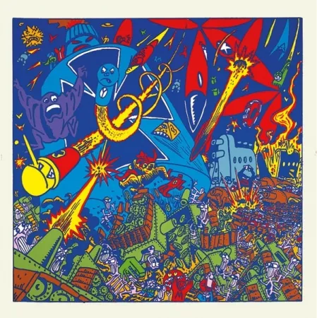 Serigrafía Di Rosa - Bataille