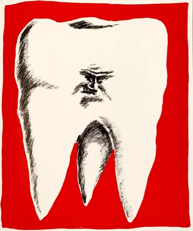 Litografía Di Rosa - Corps amoureux