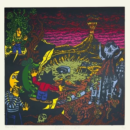 Serigrafía Di Rosa - Decouverte