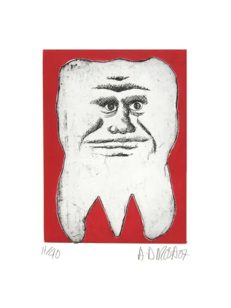 Aguafuerte Di Rosa - Dent N°20