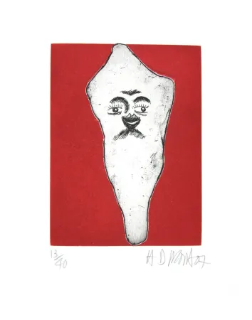 Aguafuerte Di Rosa - Dent N°23