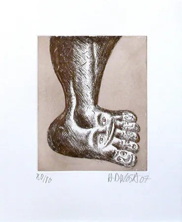 Aguafuerte Di Rosa - 