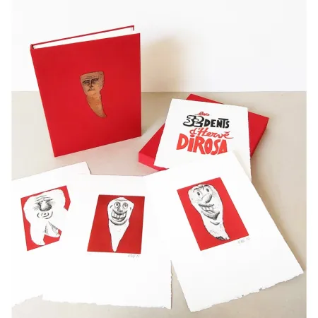 Libro Ilustrado Di Rosa - Les 32 dents d'Hervé Di Rosa