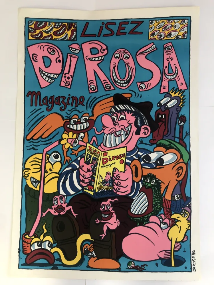 Cartel Di Rosa - Lisez Di Rosa Magazine