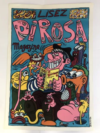 Cartel Di Rosa - Lisez Di Rosa Magazine