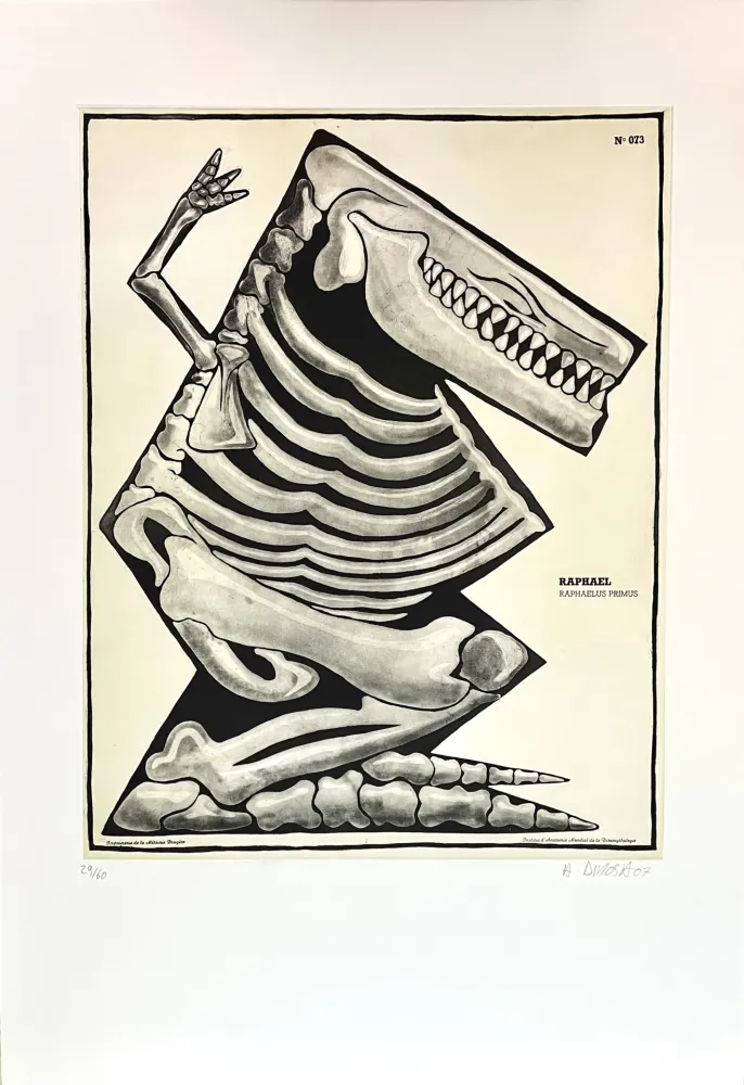 Grabado Di Rosa - Raphaël