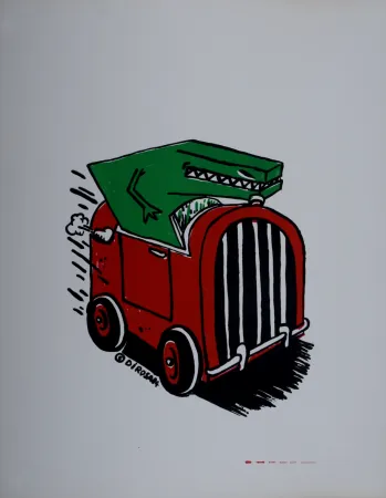 Litografía Di Rosa - Raphaël, 1985