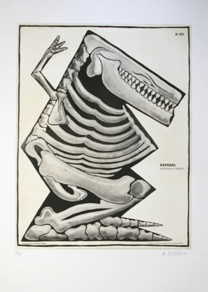 Aguafuerte Y Aguatinta Di Rosa - Raphaël