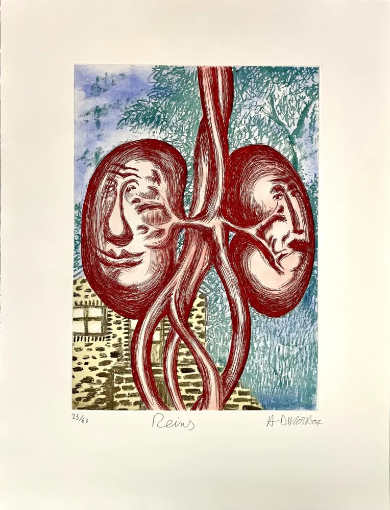 Aguafuerte Di Rosa - Reins