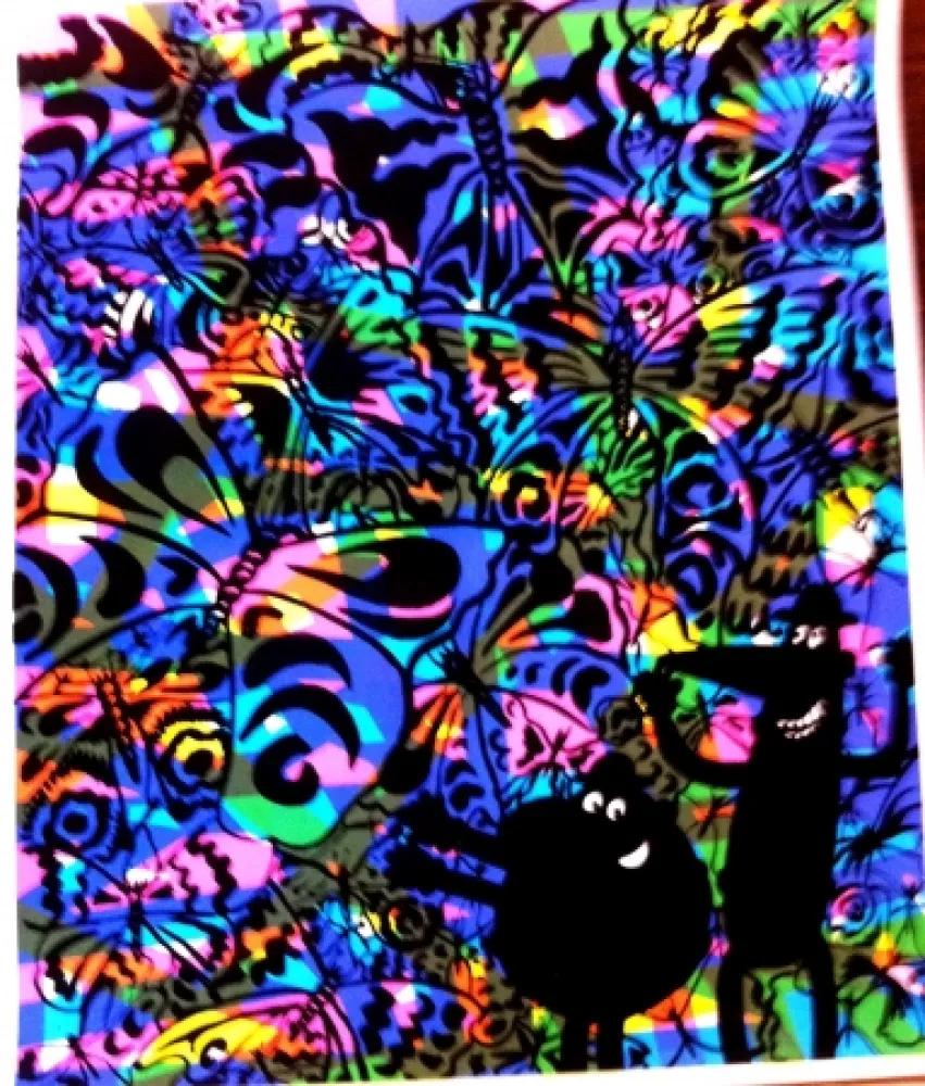 Serigrafía Di Rosa - Sans titre 4