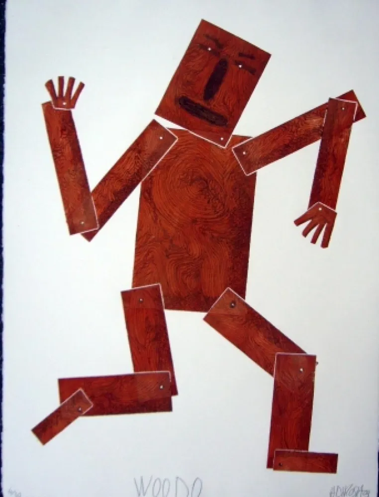 Aguafuerte Y Aguatinta Di Rosa - Woodo