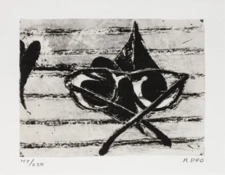 Litografía Diebenkorn - Untitled,