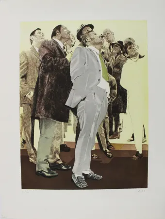 Aguafuerte Y Aguatinta Diehl - Beobachtung