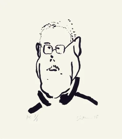 Serigrafía Dietman - Autoportrait No. 2