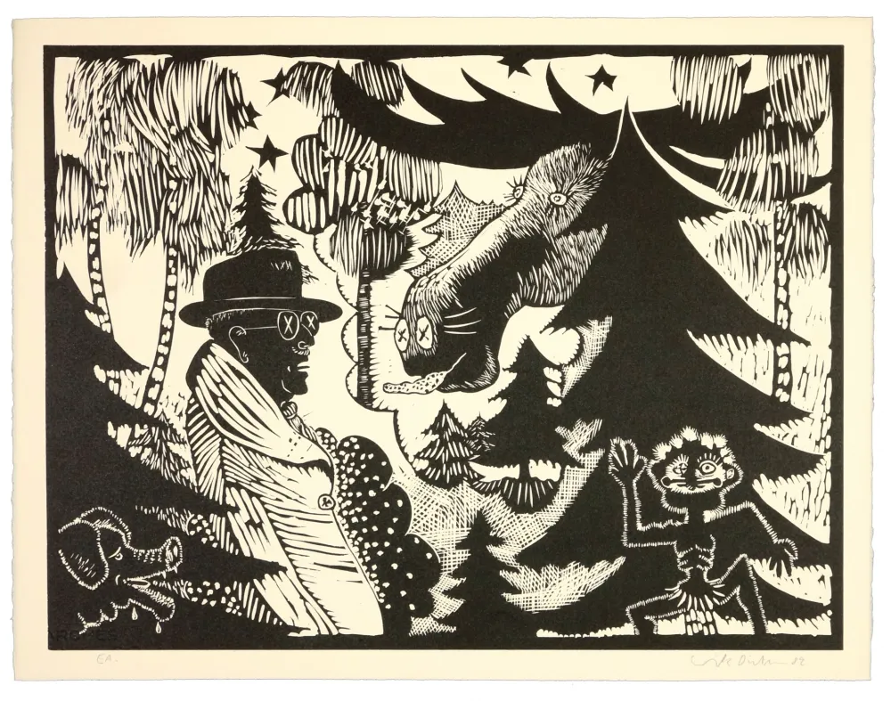 Linograbado Dietman - GutaV 