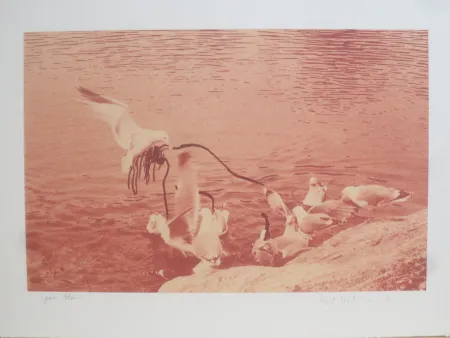 Litografía Dietman - Sans titre