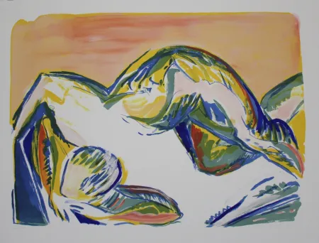 Litografía Dietrich - Untitled