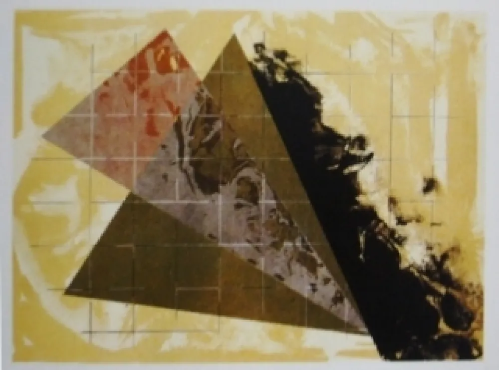 Litografía Dill - Aerial Landscape 3