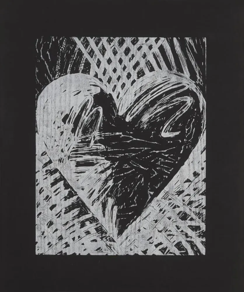 Grabado En Madera Dine - A Night Woodcut