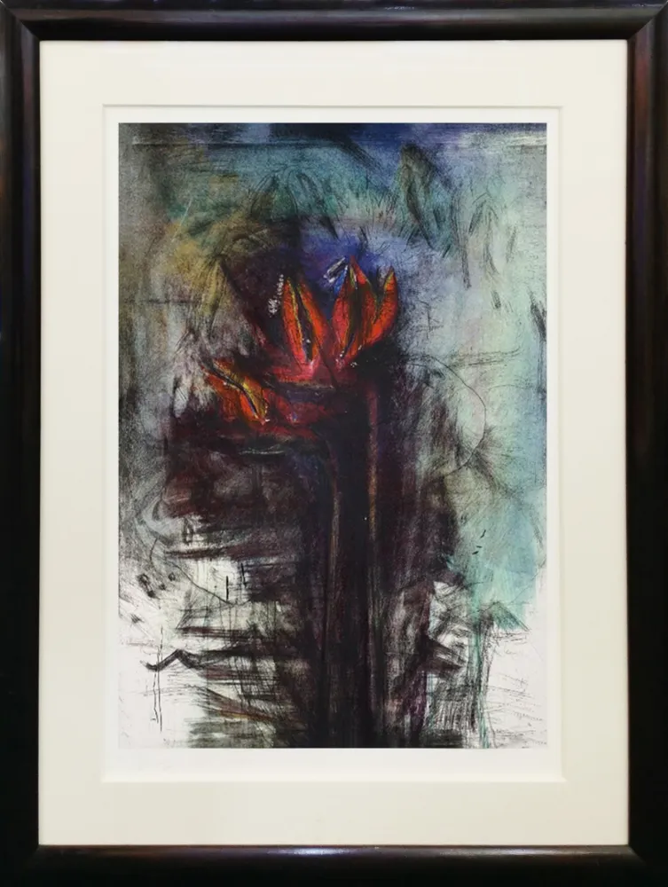 Serigrafía Dine - BIRD OF PARADISE