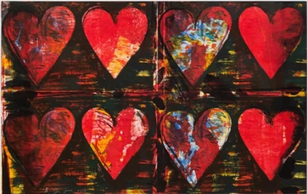 Grabado En Madera Dine - Chartres, 2nd Version