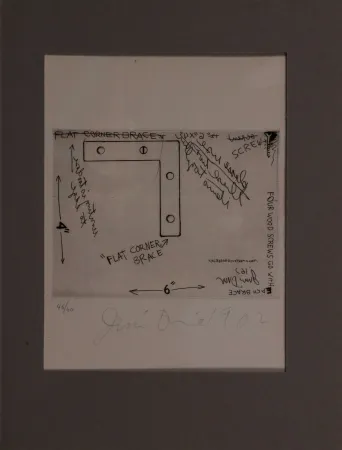 Aguafuerte Dine - Flat corner brace