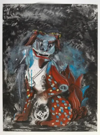 Grabado Dine - Fo dog in hell