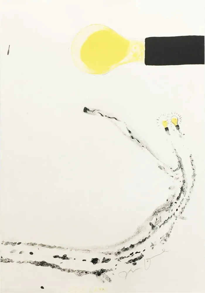 Litografía Dine - Hose Lamp