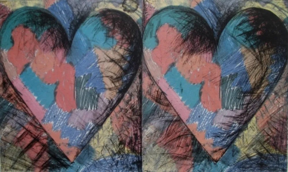 Grabado Dine - Louisiana Hearts