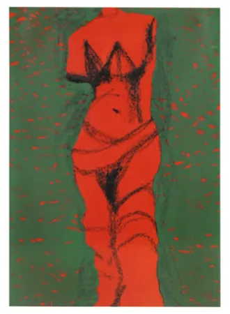 Grabado En Madera Dine - Nine Views of Winter 2