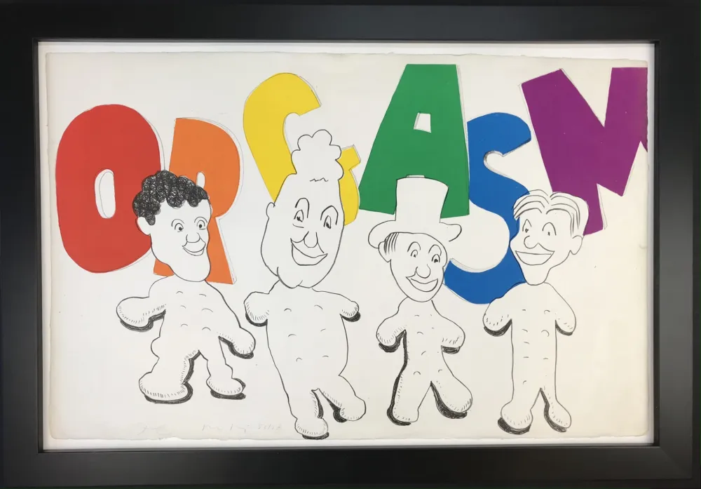Litografía Dine - Orgasm