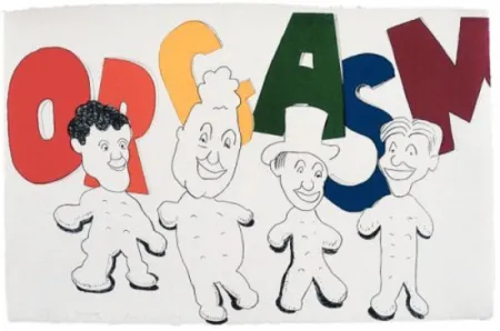 Litografía Dine - Orgasm