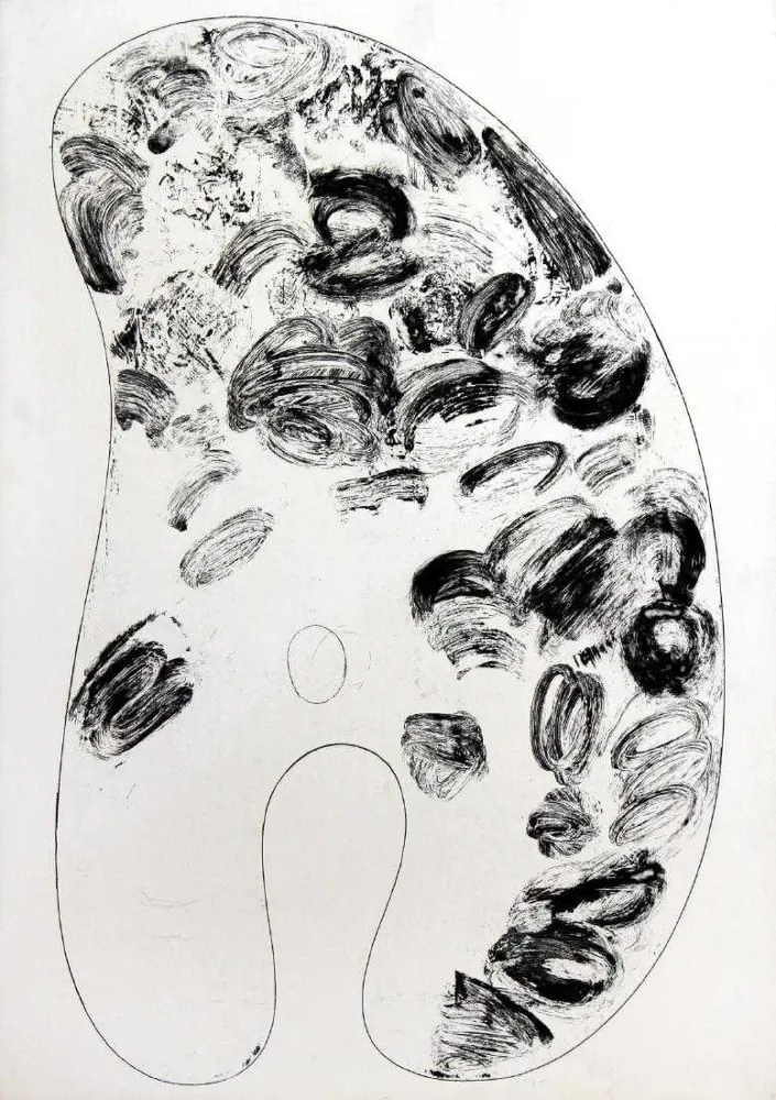 Grabado Dine - Palette III