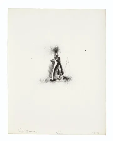 Litografía Dine - Pliers and Adjustable Wrench