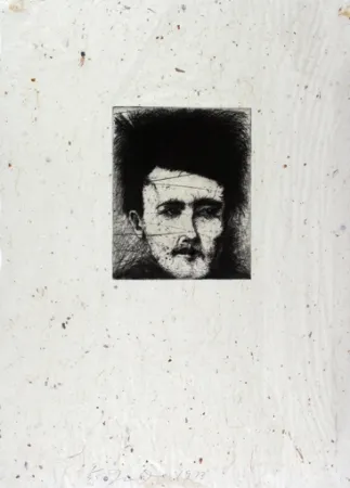 Grabado Dine - Rimbaud - Alchemy on Japanese Paper