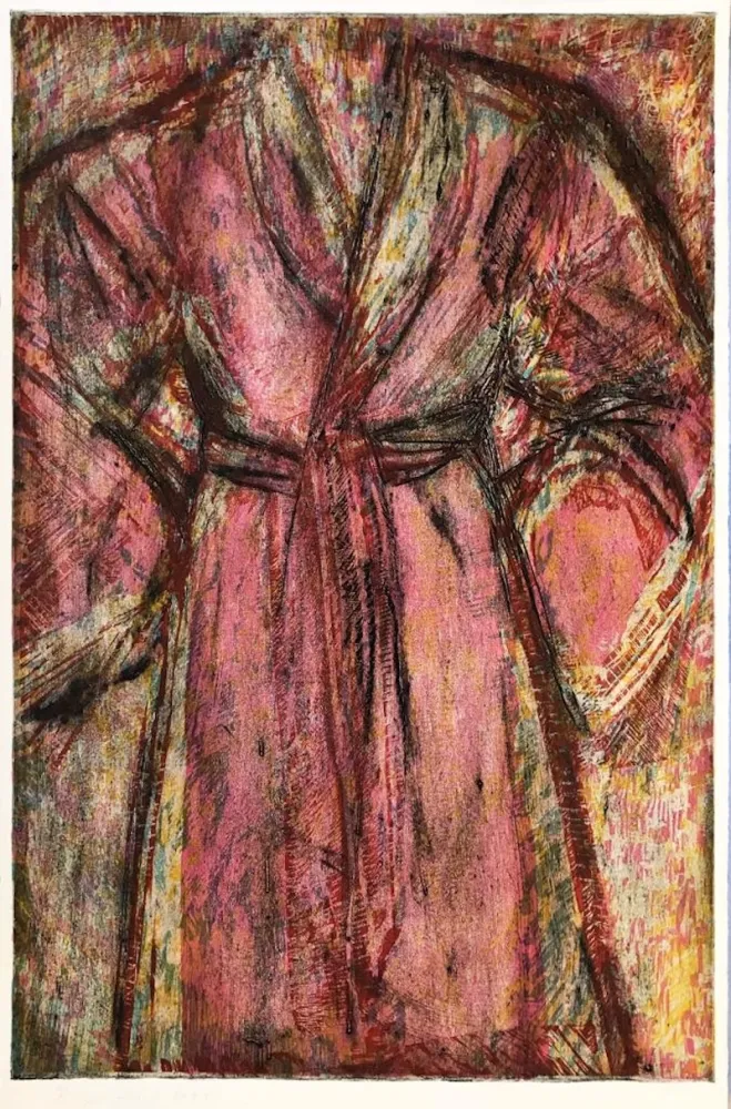 Grabado En Madera Dine - Rosy Robe