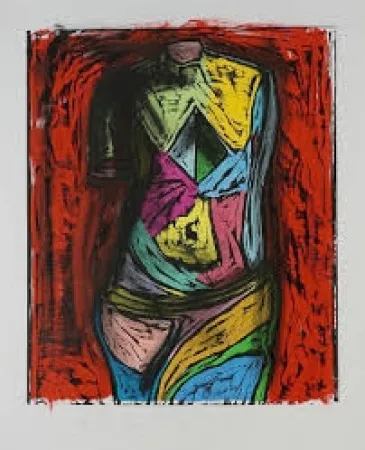 Grabado En Madera Dine - Smokey Little Venus