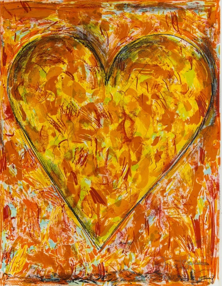 Litografía Dine - Sunflower