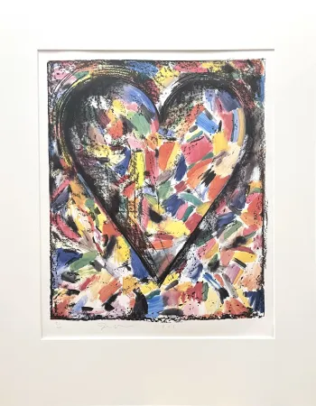 Litografía Dine - The Confetti Heart