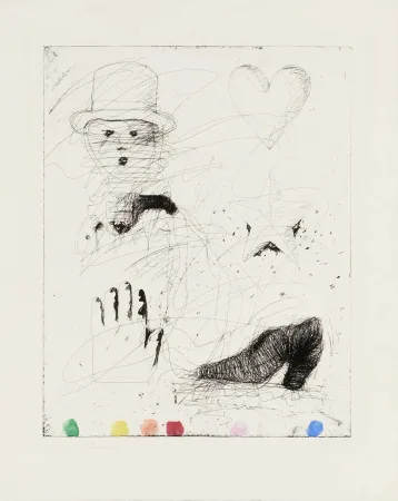 Grabado Dine - The Realistic Poet Assassinated