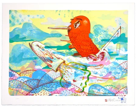 Litografía Dizac - Sans Titre